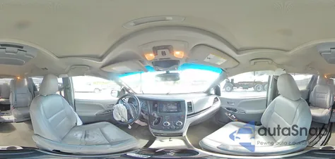 2015 Toyota Sienna Xle из США, поврежденный, VIN 5TDYK3DC5FS643985